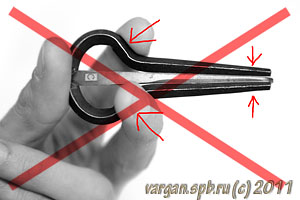 Wrong jews harp handling